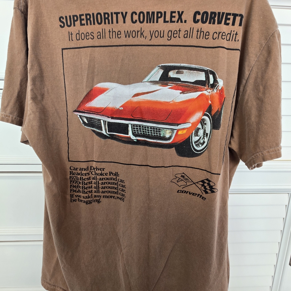 Chemistry Brown Corvette Graphic Tee